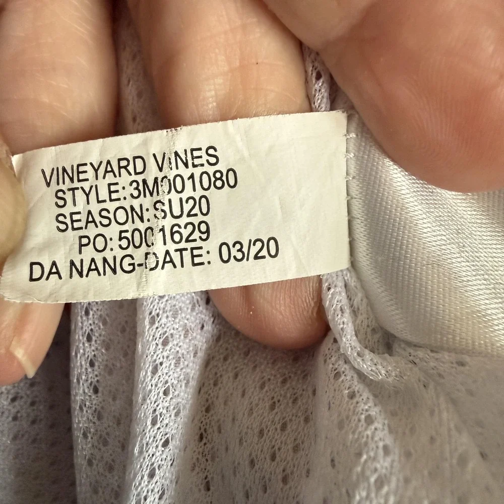 Vineyard Vines Shorts Youth Large USA Stars Stripes‎ Patriotic Swim Trunks Lined